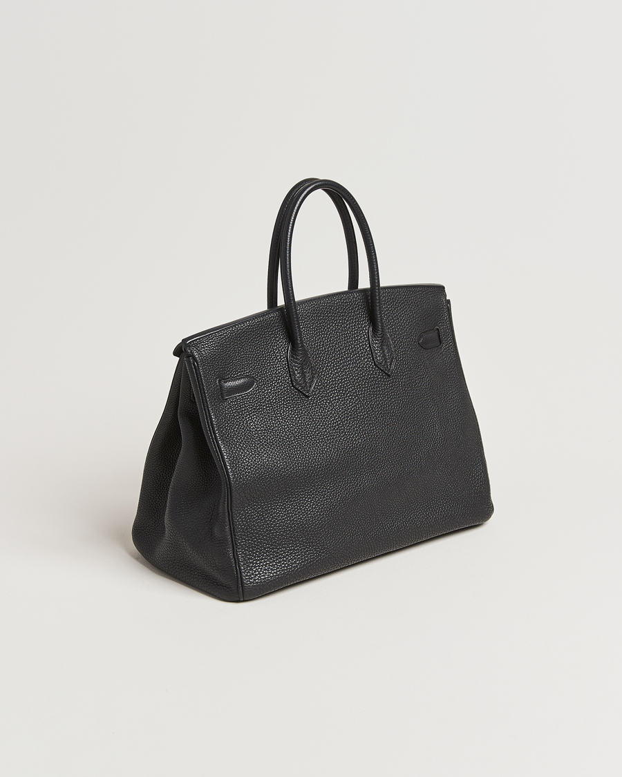 Herr | Hermès Pre-Owned Birkin 35 Togo Black | Hermès Pre-Owned | Birkin 35 Togo Black