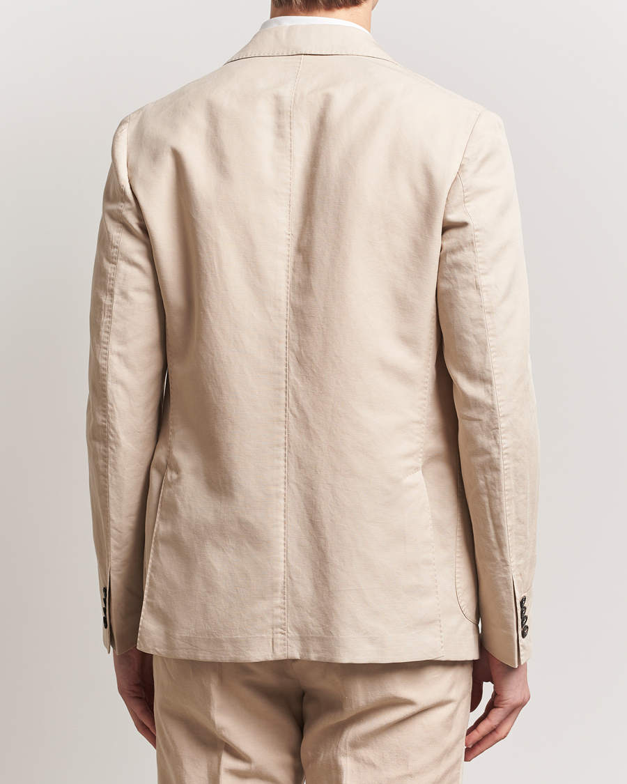 Herr | Kavajer | Incotex | Unconstructed Chinolino Blazer Beige