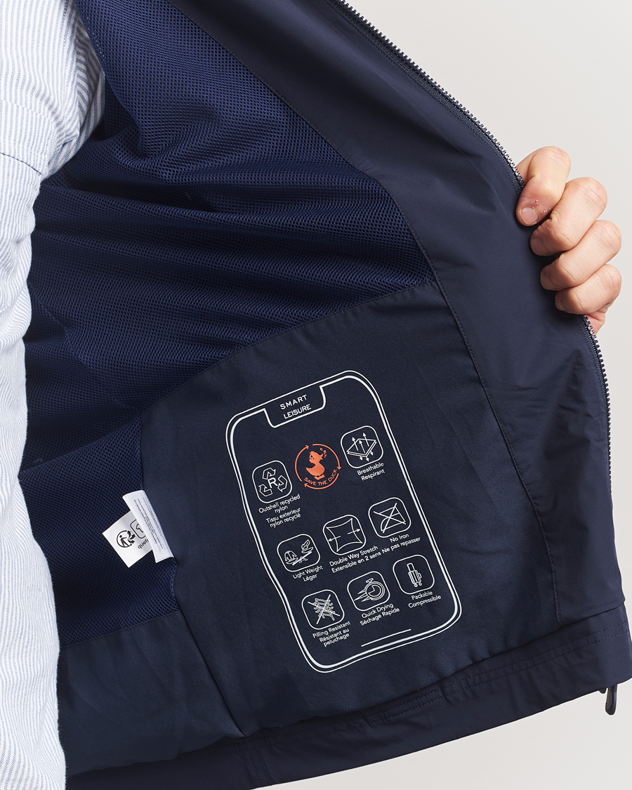 Herr | Jackor | Save The Duck | Saxon Lightweight Stretch Jacket Navy Blue