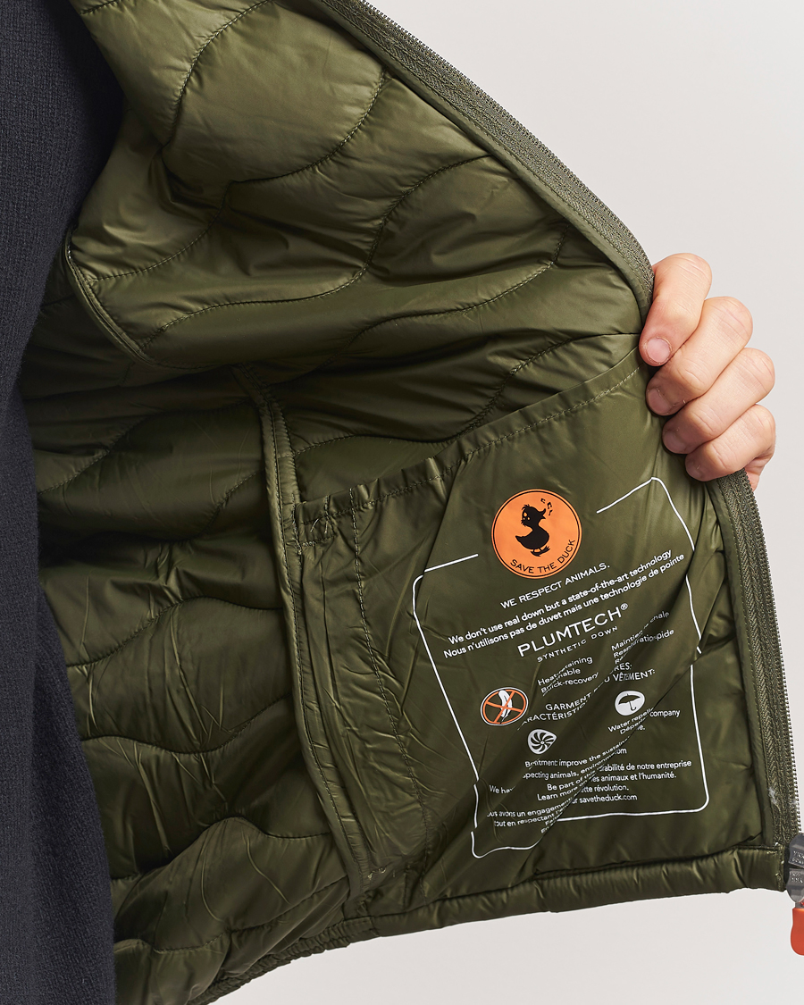 Herr | Jackor | Save The Duck | Whirl Lightweight Padded Jacket Dusty Olive
