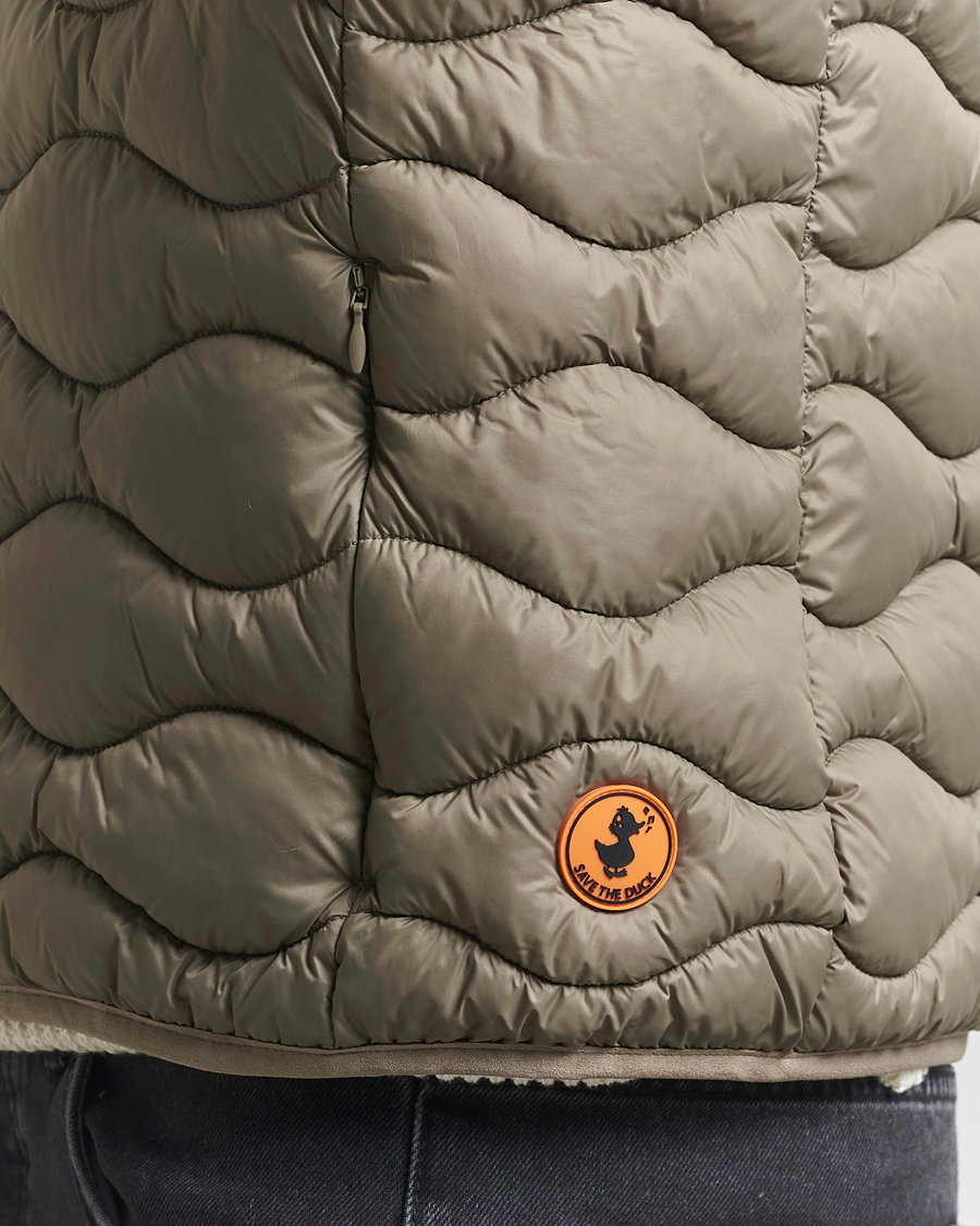 Herr | Västar | Save The Duck | Tide Lightweight Padded Vest Elephant Grey