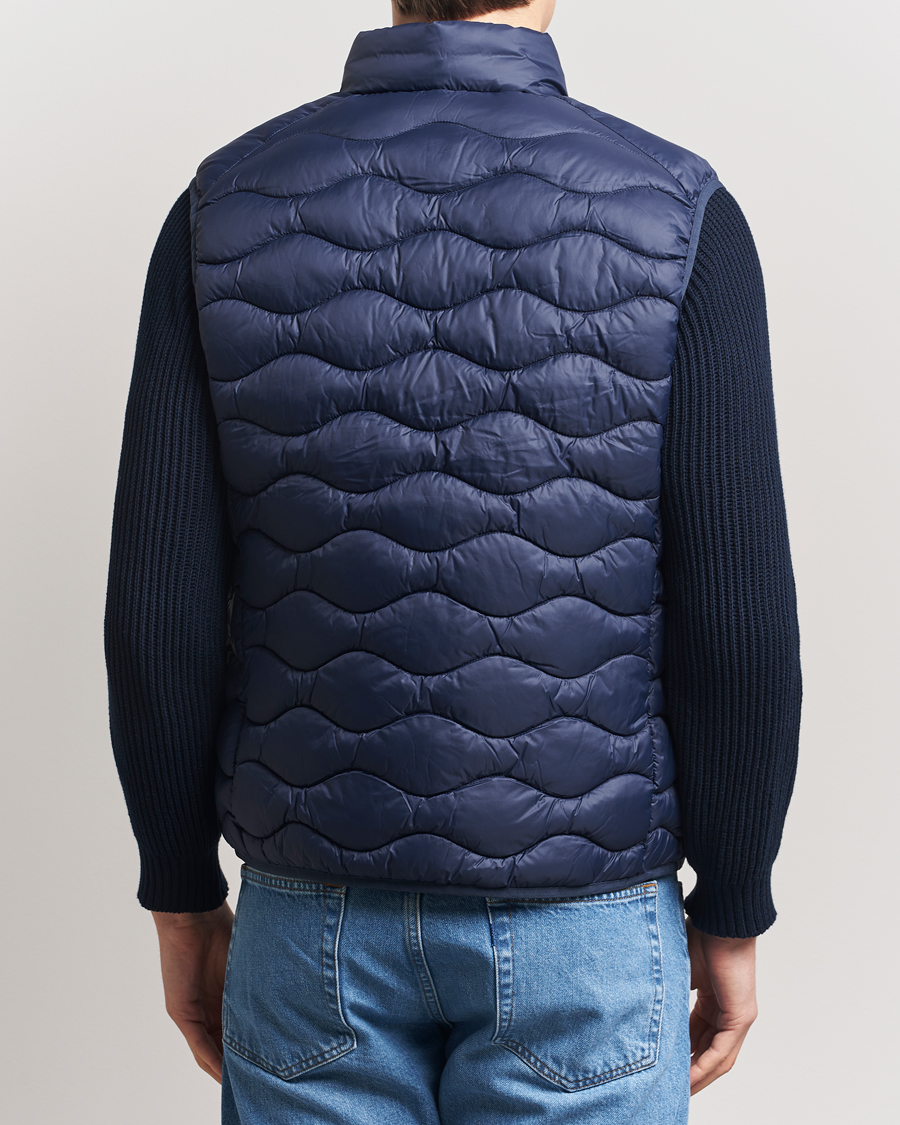 Herr | Västar | Save The Duck | Tide Lightweight Padded Vest Navy Blue