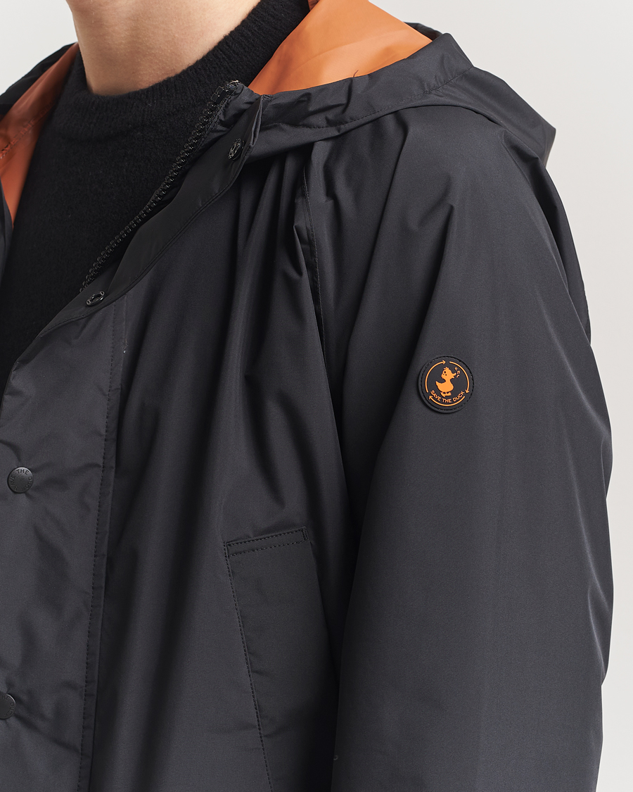 Herr | Jackor | Save The Duck | Ghibli Wind/Water Resistant Hooded Jacket Black