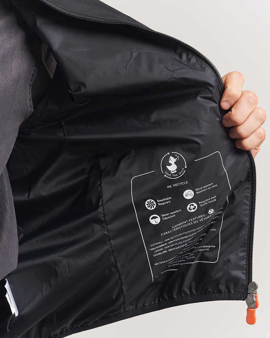 Herr | Västar | Save The Duck | Mars Wind/Water Resistant Vest Black