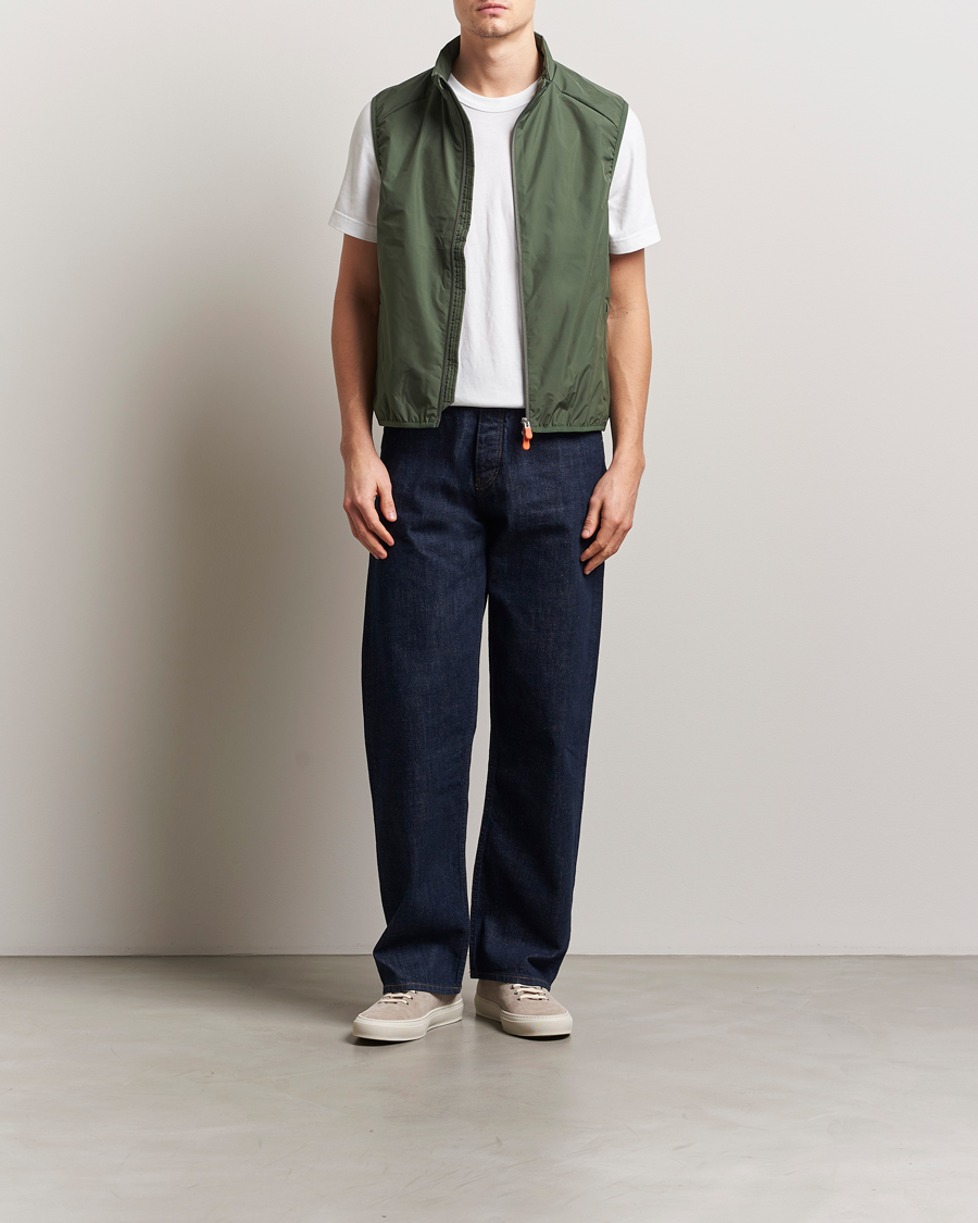 Herr | Västar | Save The Duck | Mars Wind/Water Resistant Vest Thyme Green