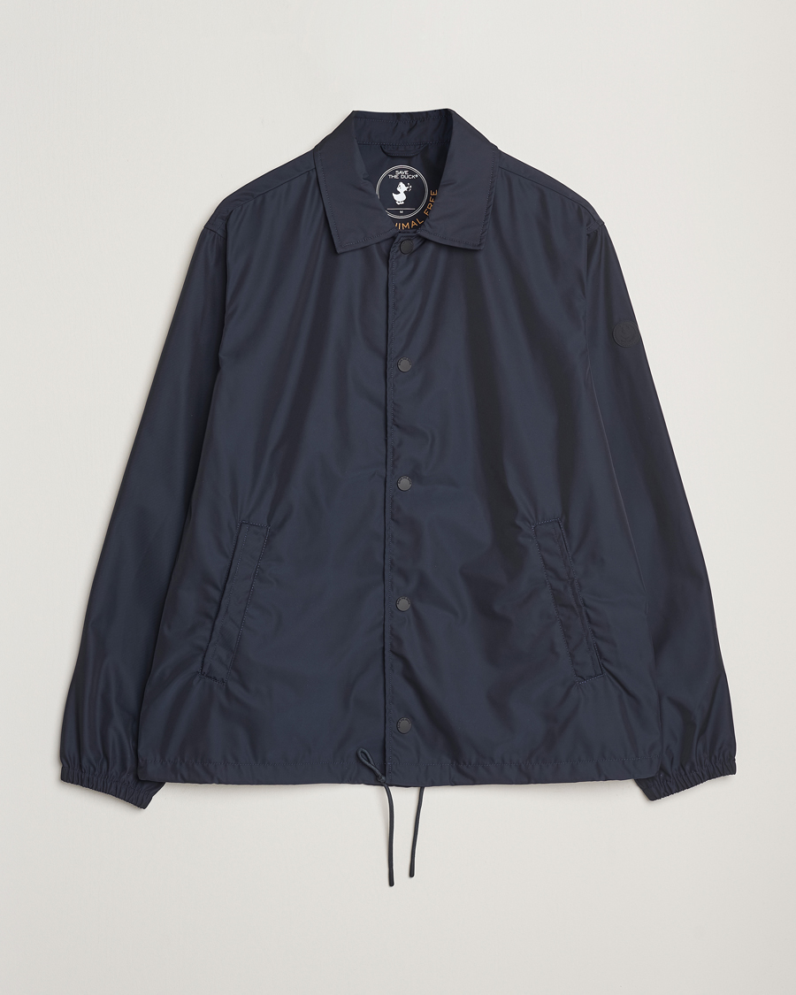 Herr | Jackor | Save The Duck | Prince Wind/Water Resistant Coach Jacket Blue Black