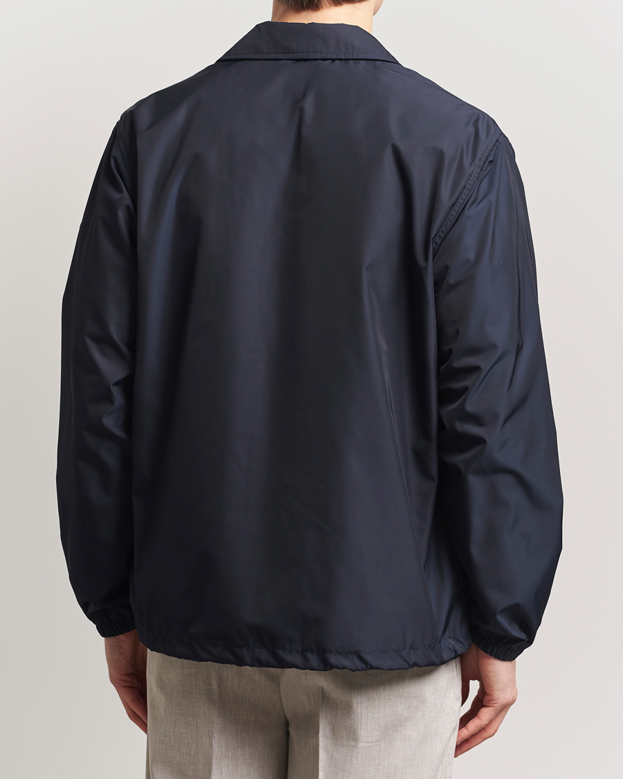 Herr | Jackor | Save The Duck | Prince Wind/Water Resistant Coach Jacket Blue Black