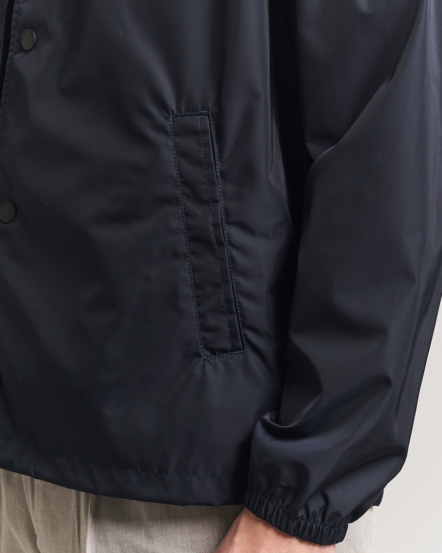 Herr | Jackor | Save The Duck | Prince Wind/Water Resistant Coach Jacket Blue Black