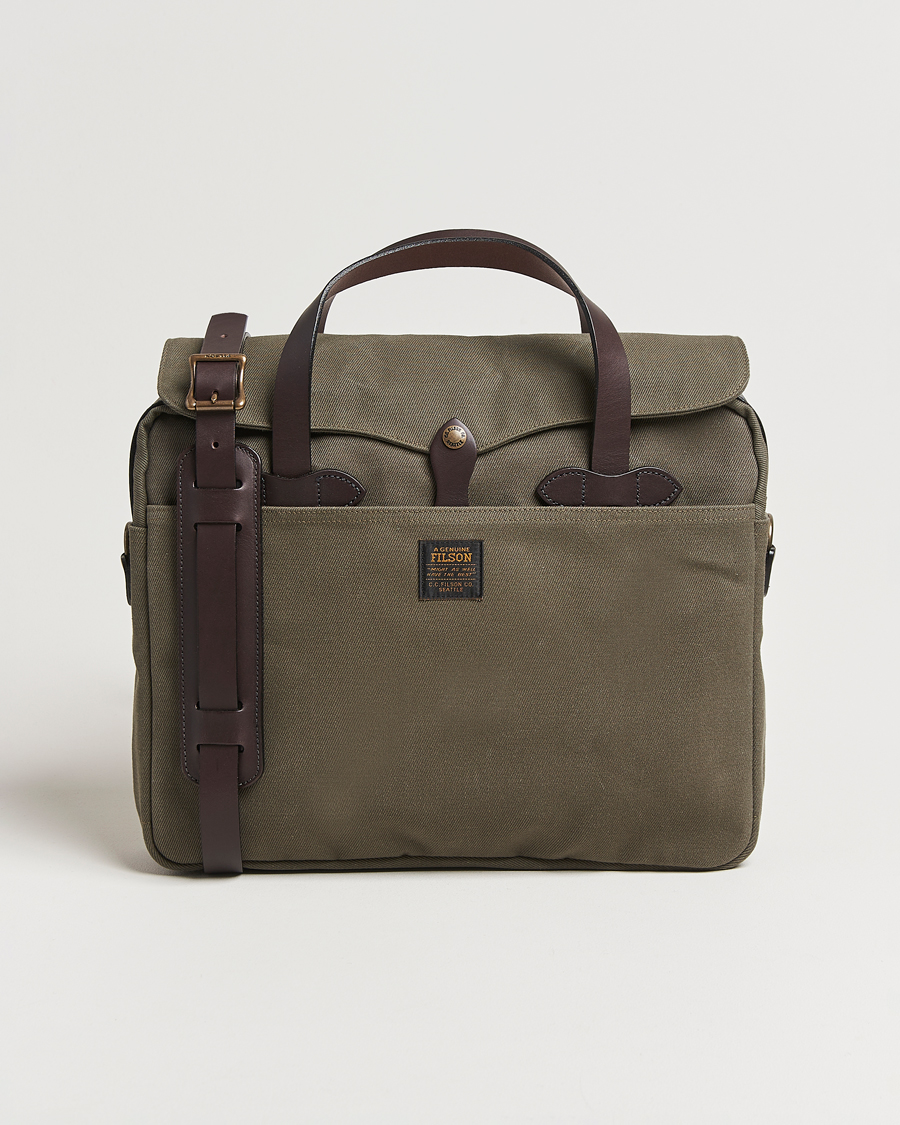 Herr | Väskor | Filson | Original Briefcase Otter Green
