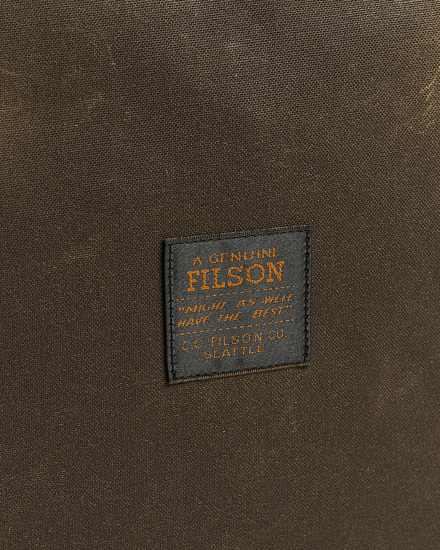 Herr | Väskor | Filson | Tin Cloth Small Duffle Otter Green