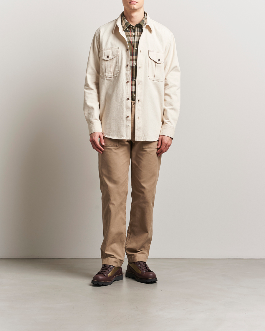 Herr | Skjortor | Filson | Denim Guide Shirt Natural Seed