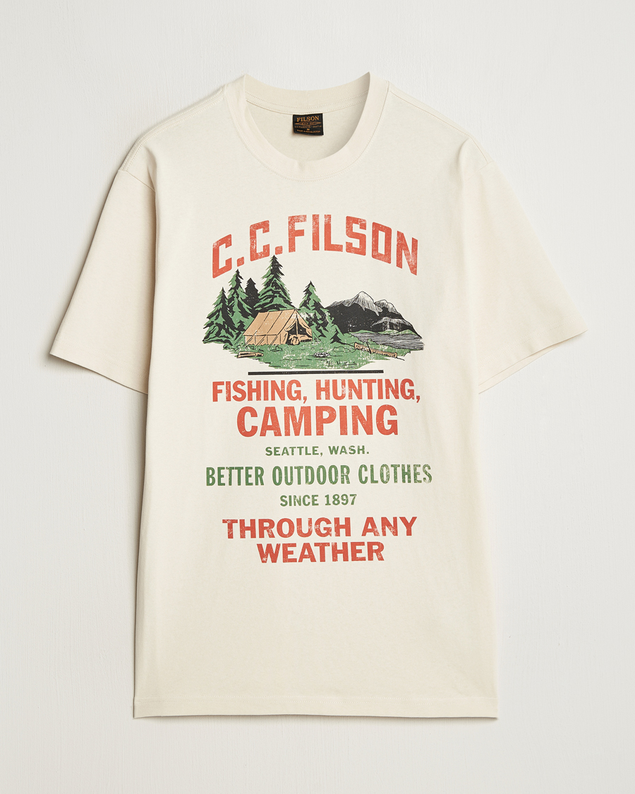 Herr | T-Shirts | Filson | Frontier Graphic T-Shirt Birch