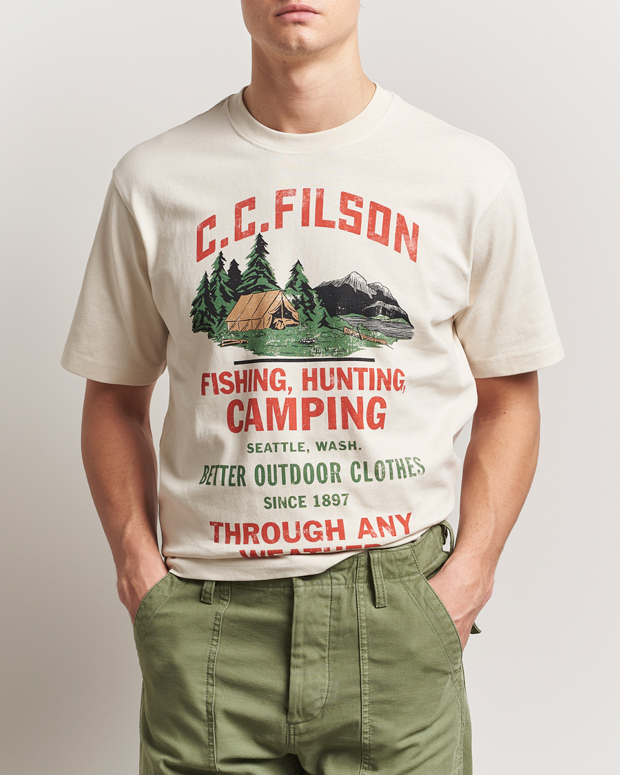 Herr | T-Shirts | Filson | Frontier Graphic T-Shirt Birch