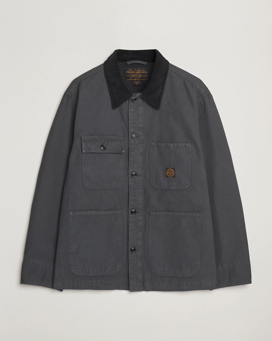 Herr | Jackor | Filson | Chore Coat Faded Black