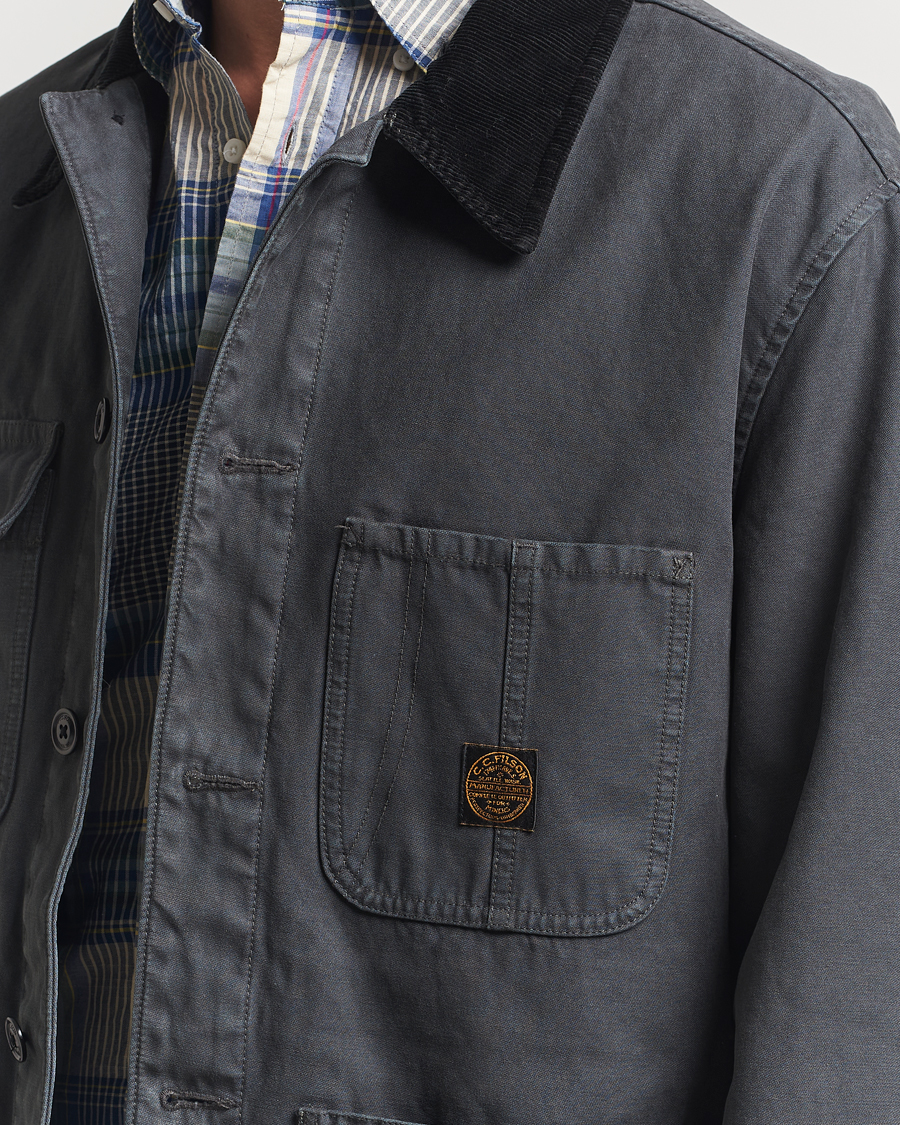 Herr | Jackor | Filson | Chore Coat Faded Black