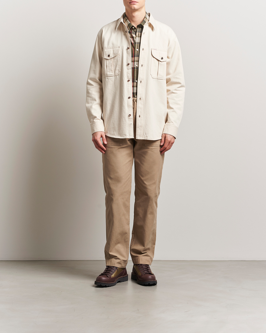 Herr | Byxor | Filson | Field Supply Pants Grey Khaki