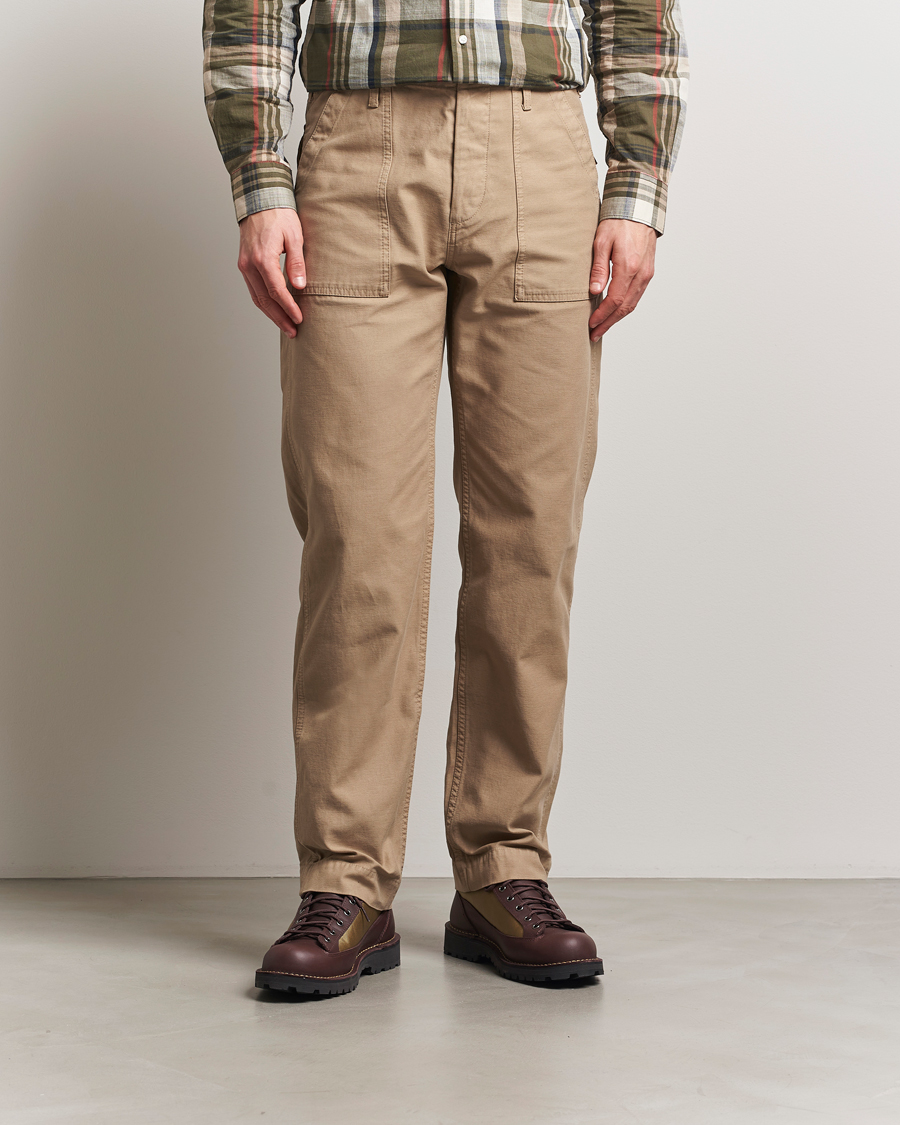 Herr | Byxor | Filson | Field Supply Pants Grey Khaki