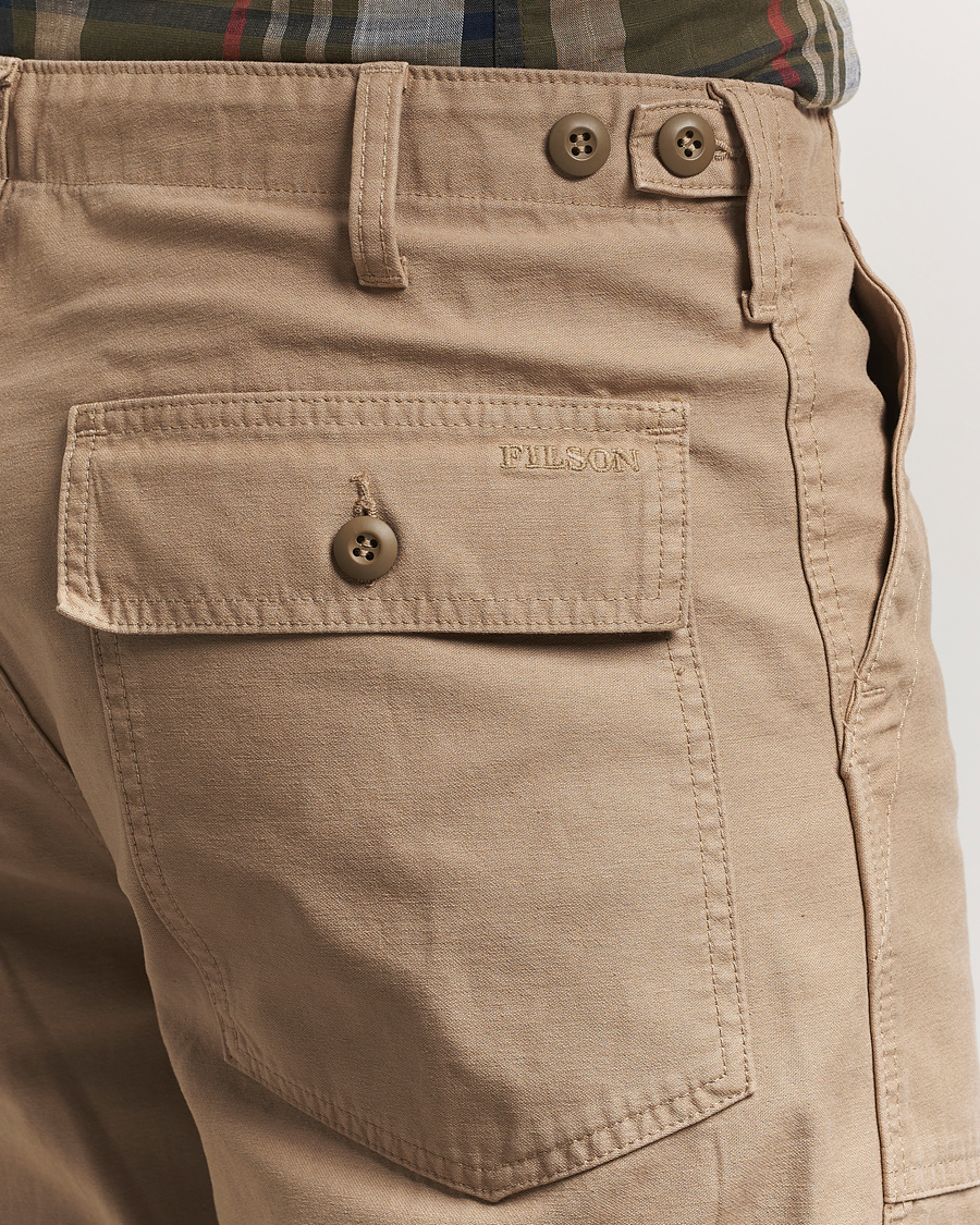 Herr | Byxor | Filson | Field Supply Pants Grey Khaki