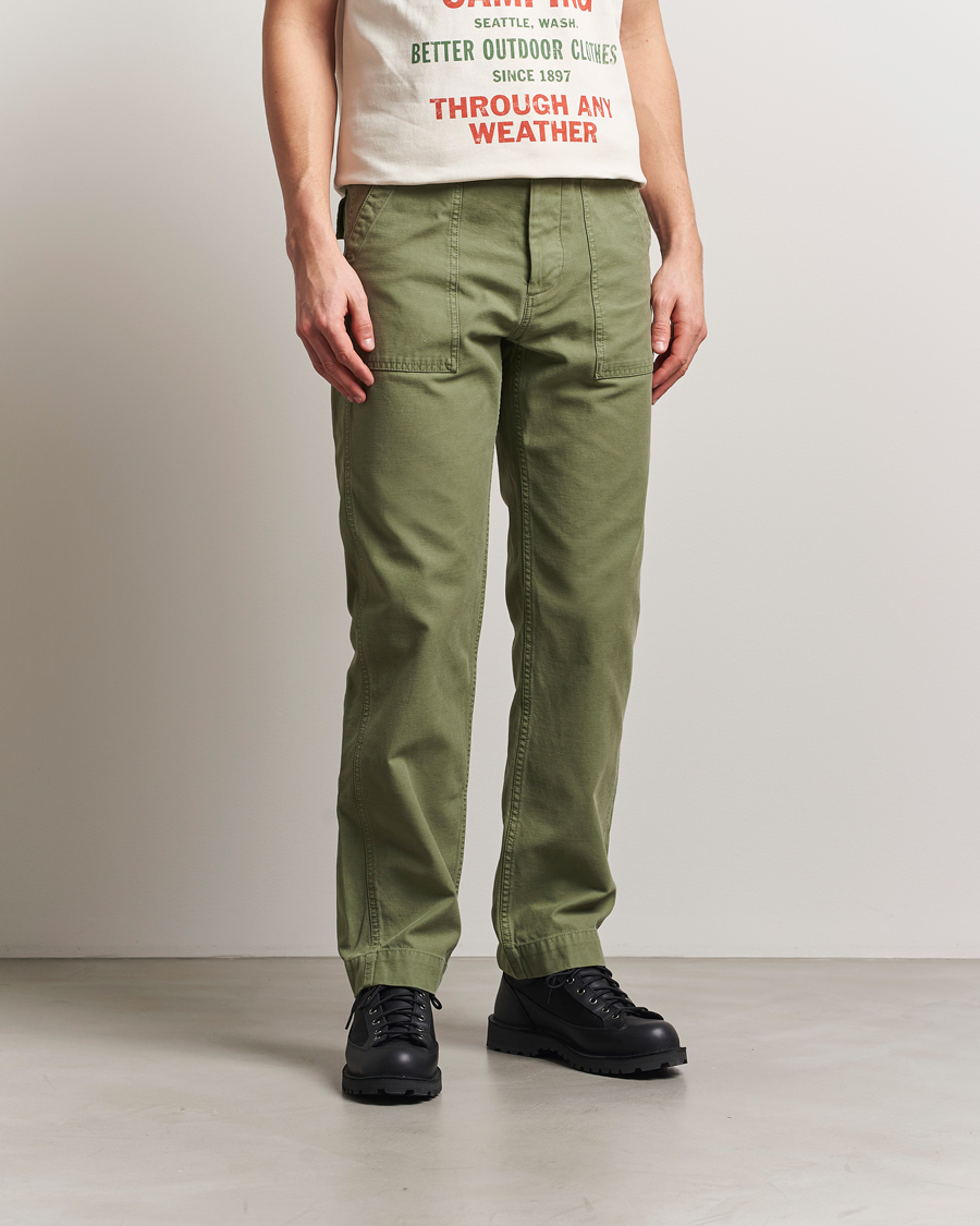 Herr | Byxor | Filson | Field Supply Pants Washed Green