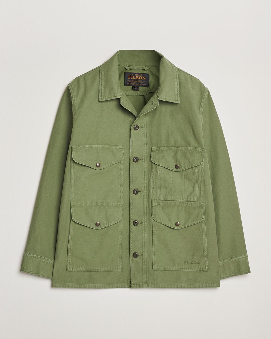 Herr | Jackor | Filson | Reverse Sateen Field Cruiser Washed Green