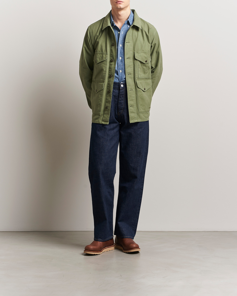 Herr | Jackor | Filson | Reverse Sateen Field Cruiser Washed Green