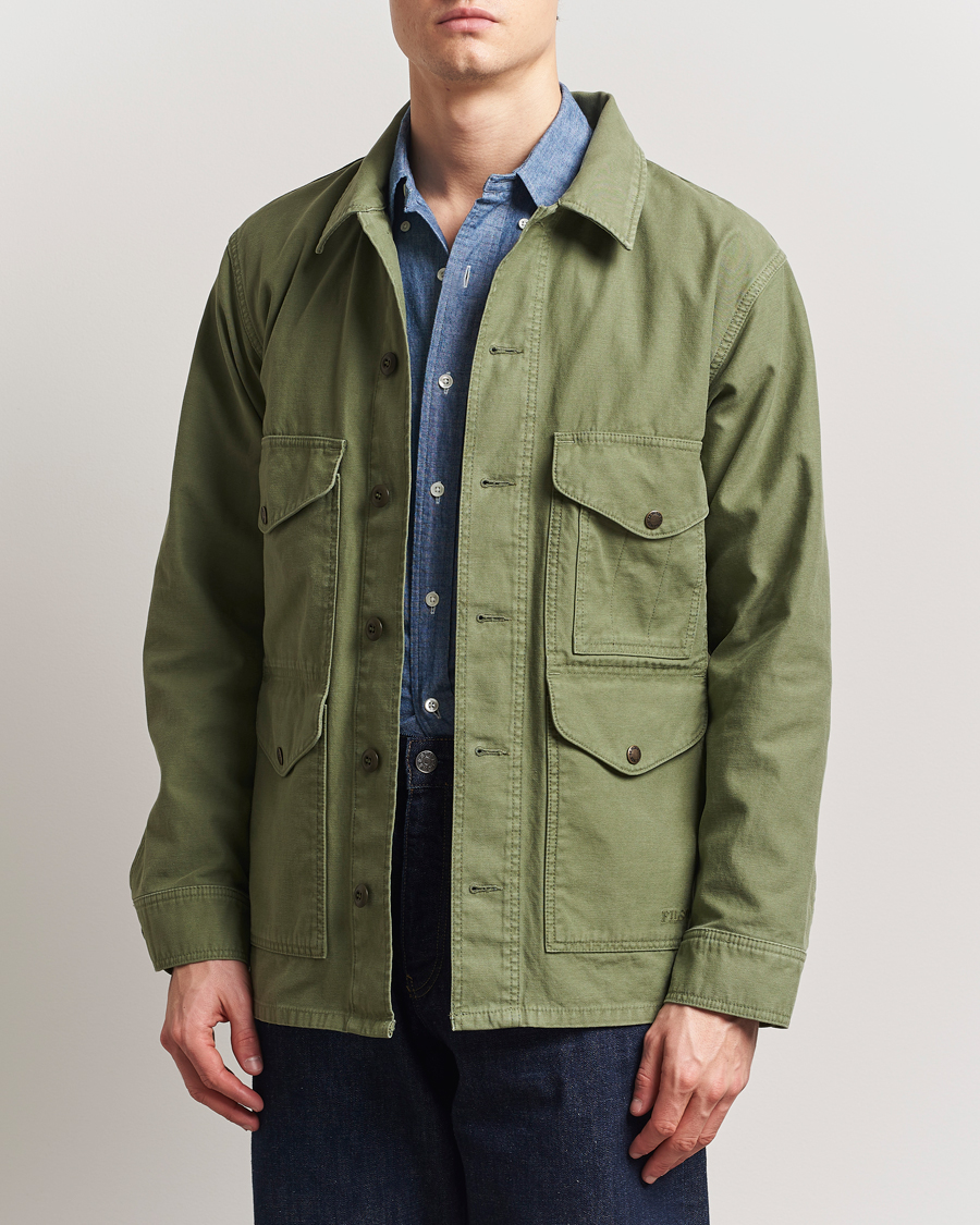 Herr | Jackor | Filson | Reverse Sateen Field Cruiser Washed Green