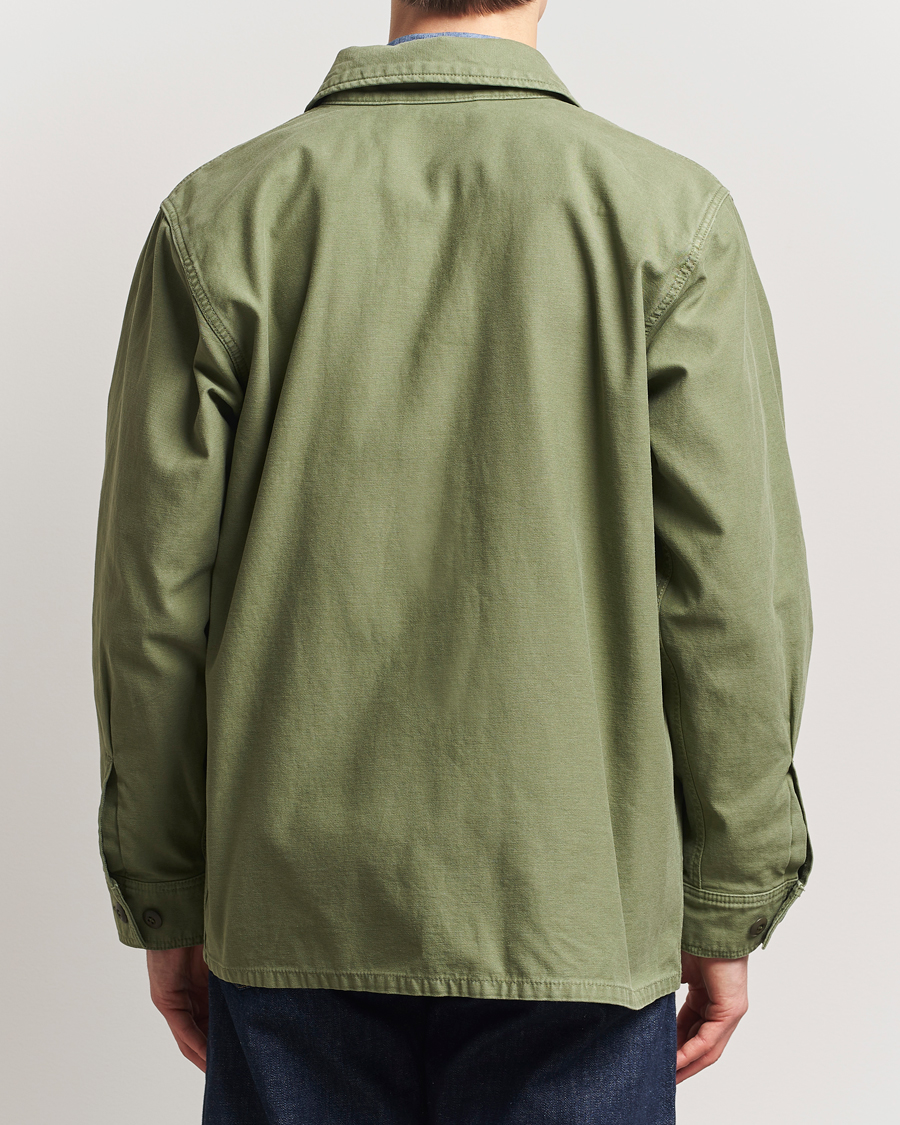 Herr | Jackor | Filson | Reverse Sateen Field Cruiser Washed Green