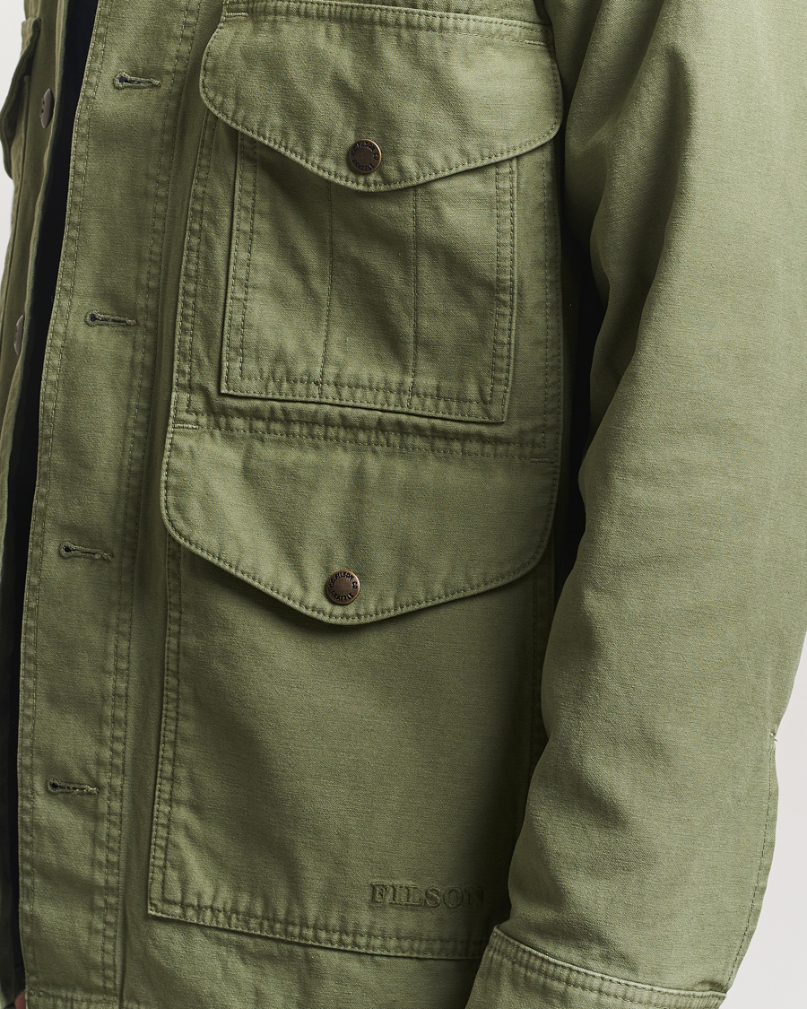 Herr | Jackor | Filson | Reverse Sateen Field Cruiser Washed Green