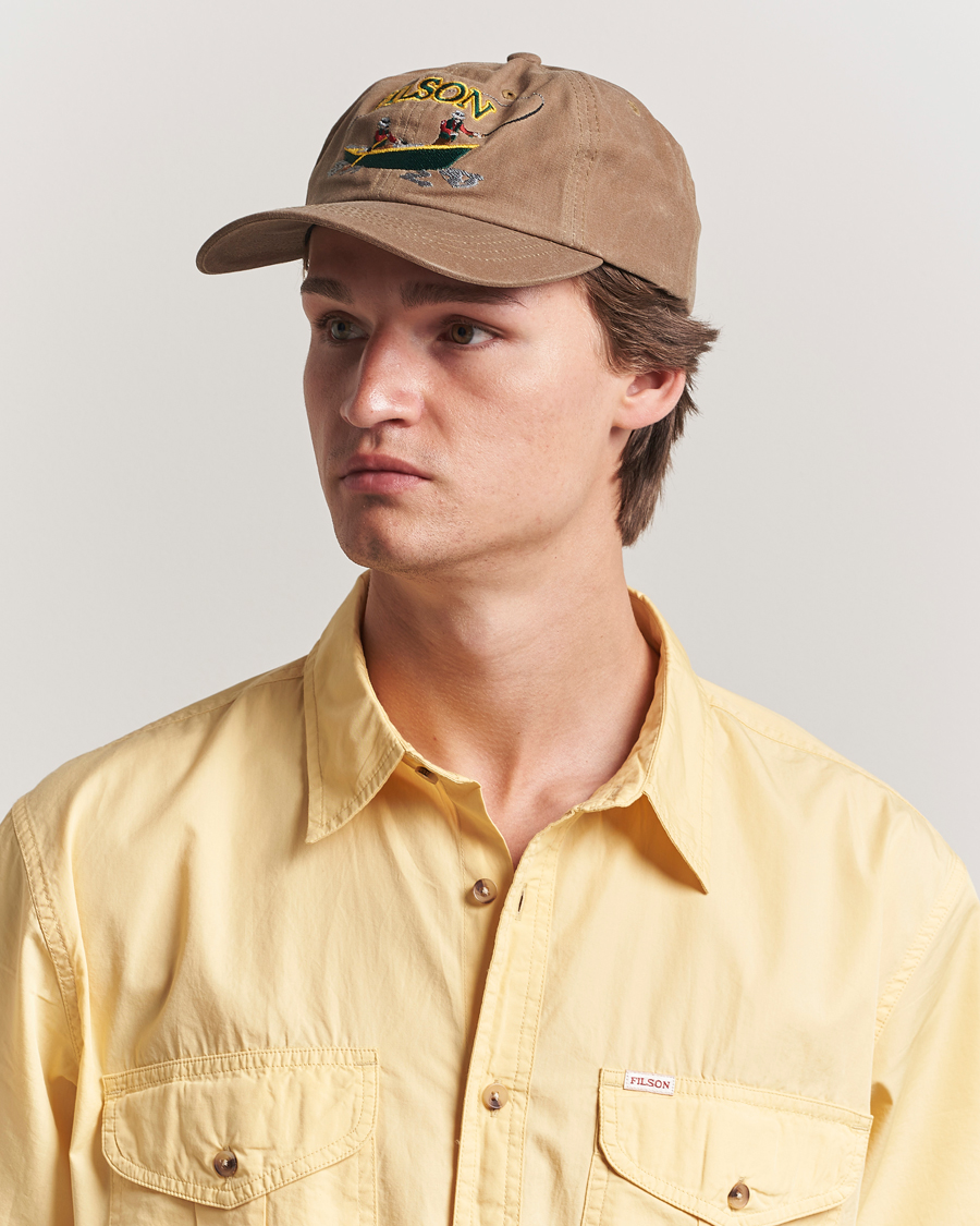 Herr | Hattar & kepsar | Filson | Low Profile Logger Cap Pecan