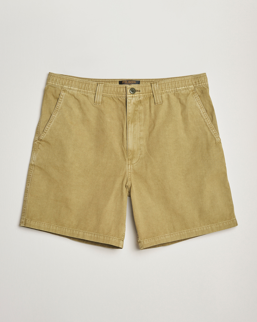 Herr | Shorts | Filson | Oakville Canvas Shorts Slate Olive