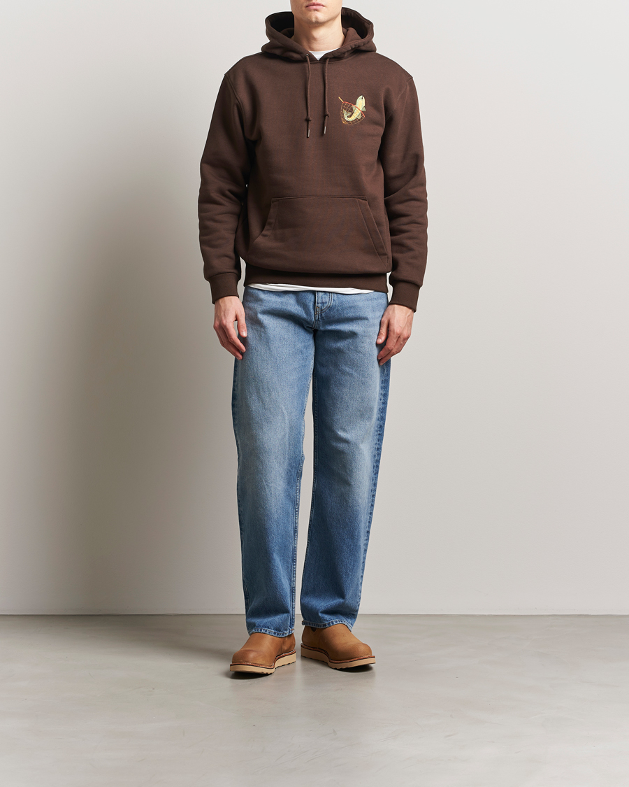 Herr | Tröjor | Filson | Prospector Hoodie Dark Brown