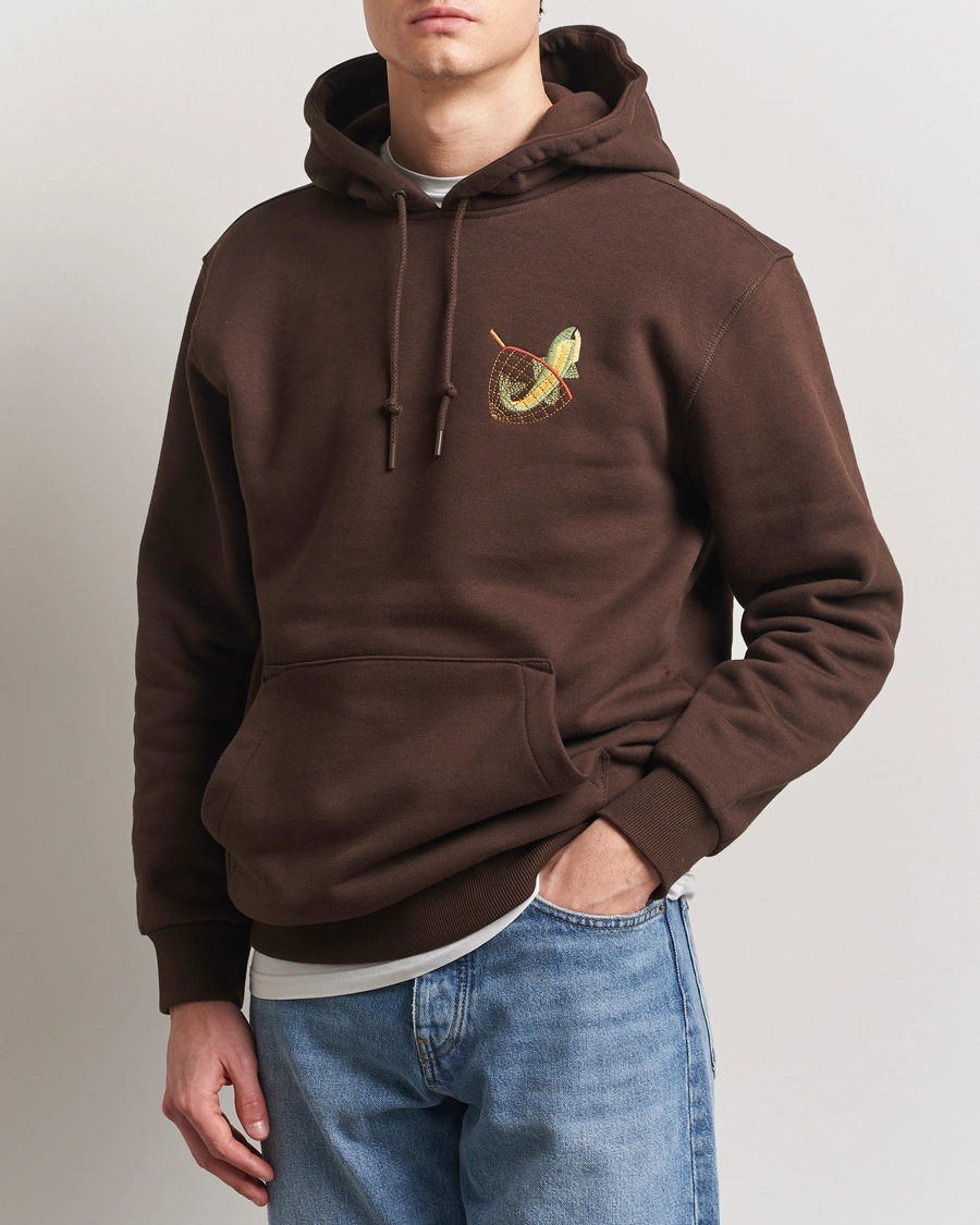 Herr | Tröjor | Filson | Prospector Hoodie Dark Brown