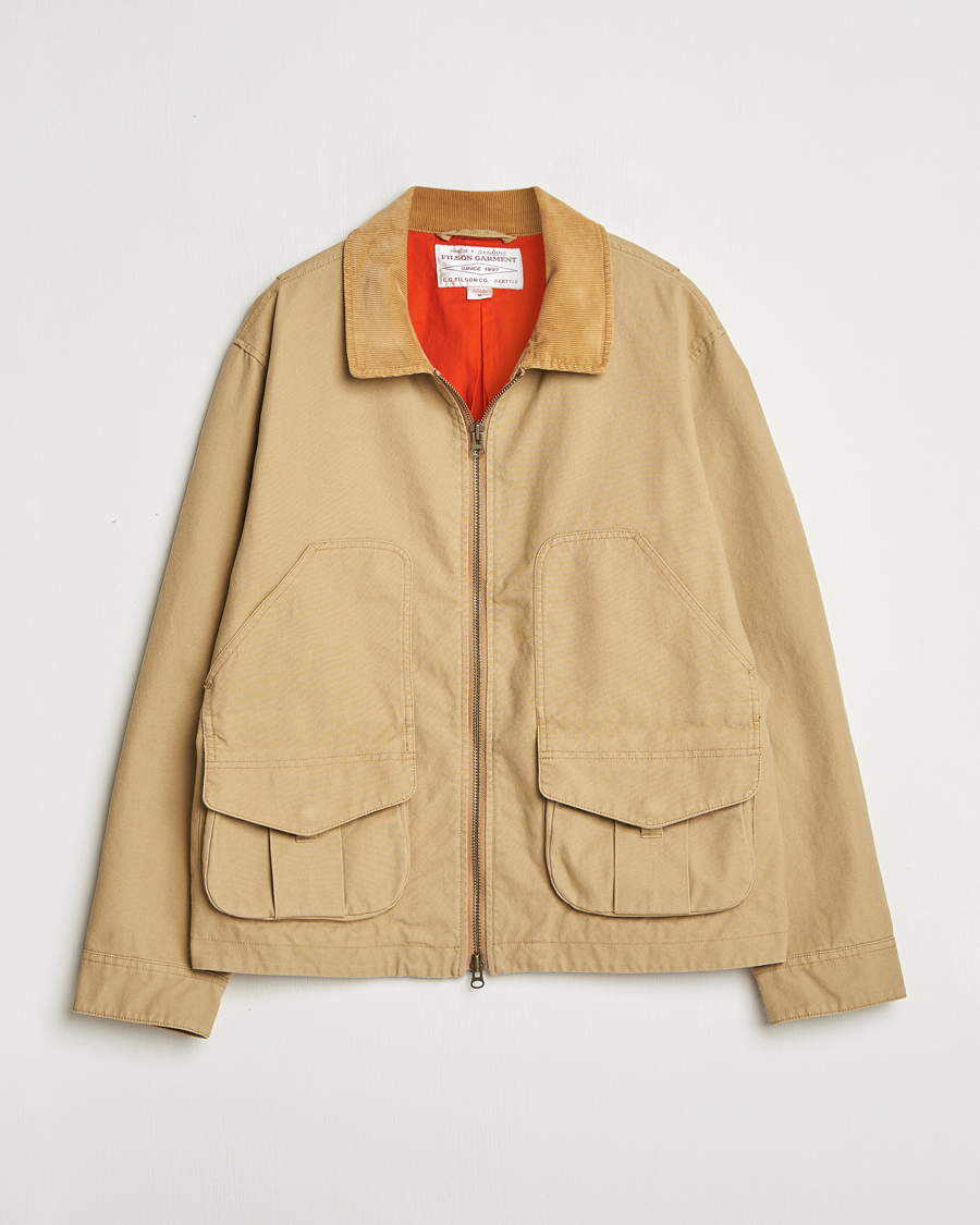 Herr | Jackor | Filson | Dry Tin Hunt Jacket Tan