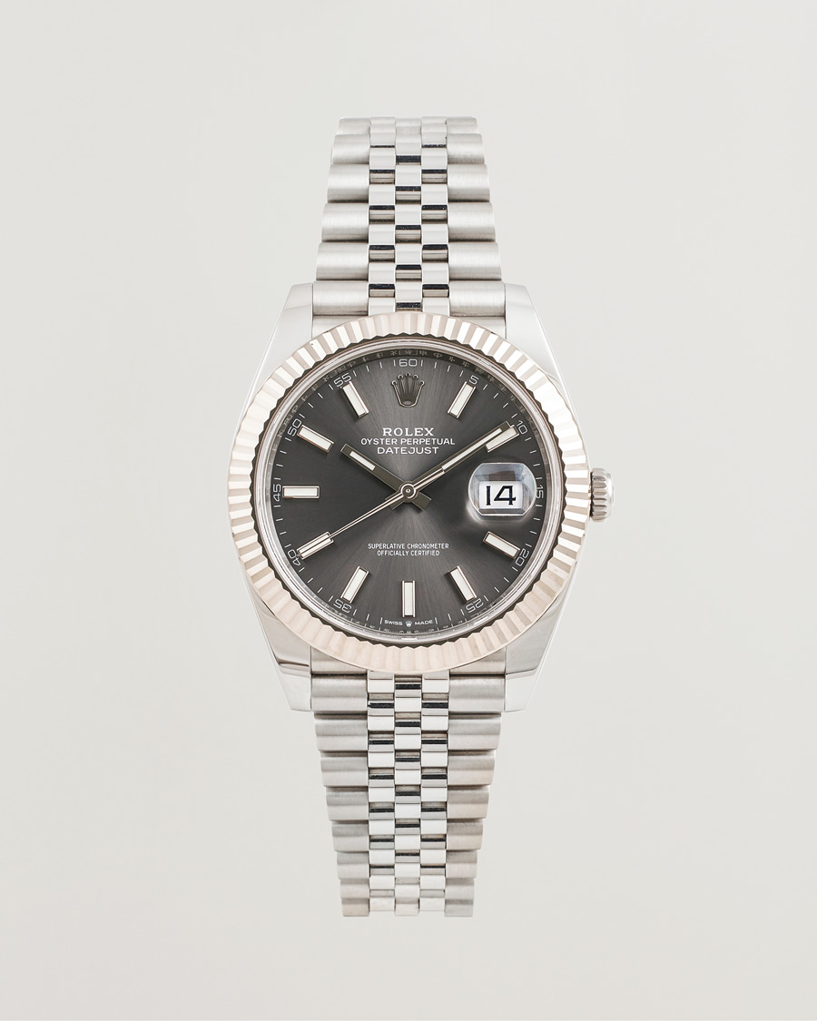 Herr | Rolex Pre-Owned Datejust 41 Rhodium | Rolex Pre-Owned | Datejust 41 Rhodium