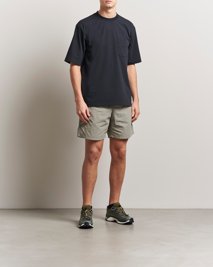 Herr | T-Shirts | Goldwin | Oversize Pocket T-Shirt Black
