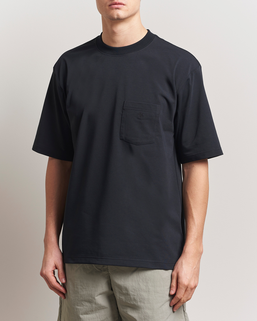 Herr | T-Shirts | Goldwin | Oversize Pocket T-Shirt Black