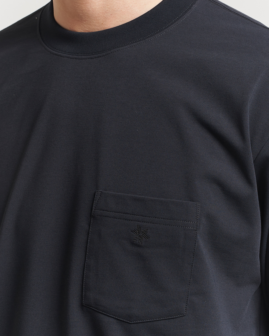 Herr | T-Shirts | Goldwin | Oversize Pocket T-Shirt Black