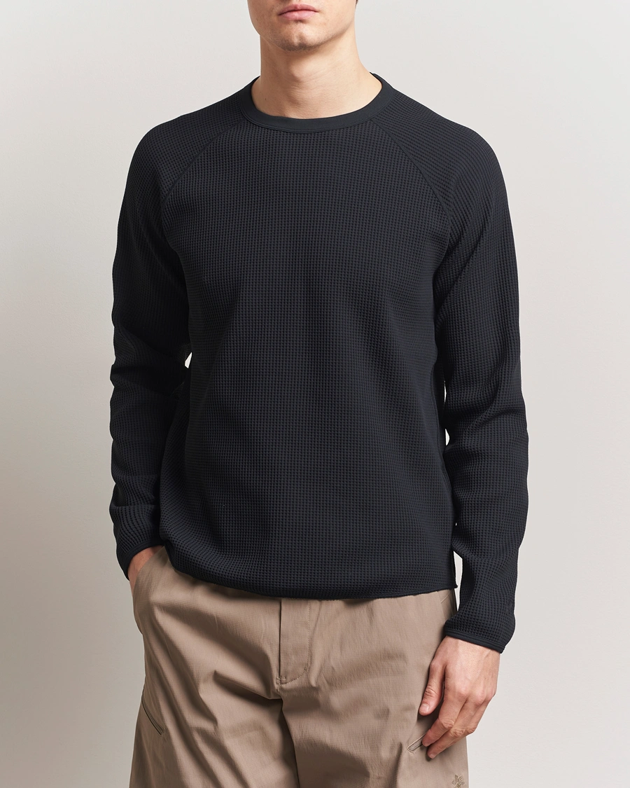 Herr | T-Shirts | Goldwin | WF Light Long Sleeve T-Shirt Black