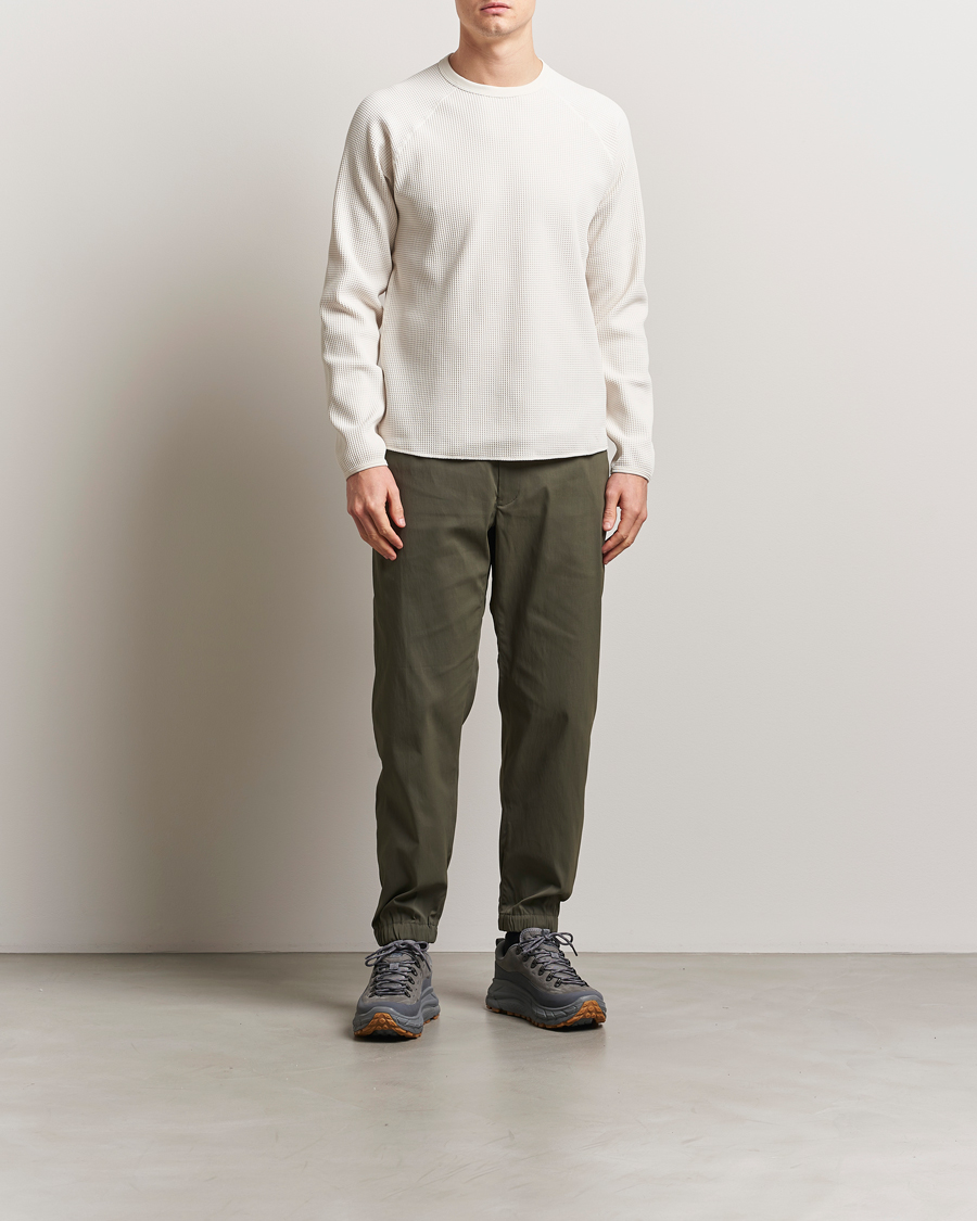 Herr | T-Shirts | Goldwin | WF Light Long Sleeve T-Shirt Ivory