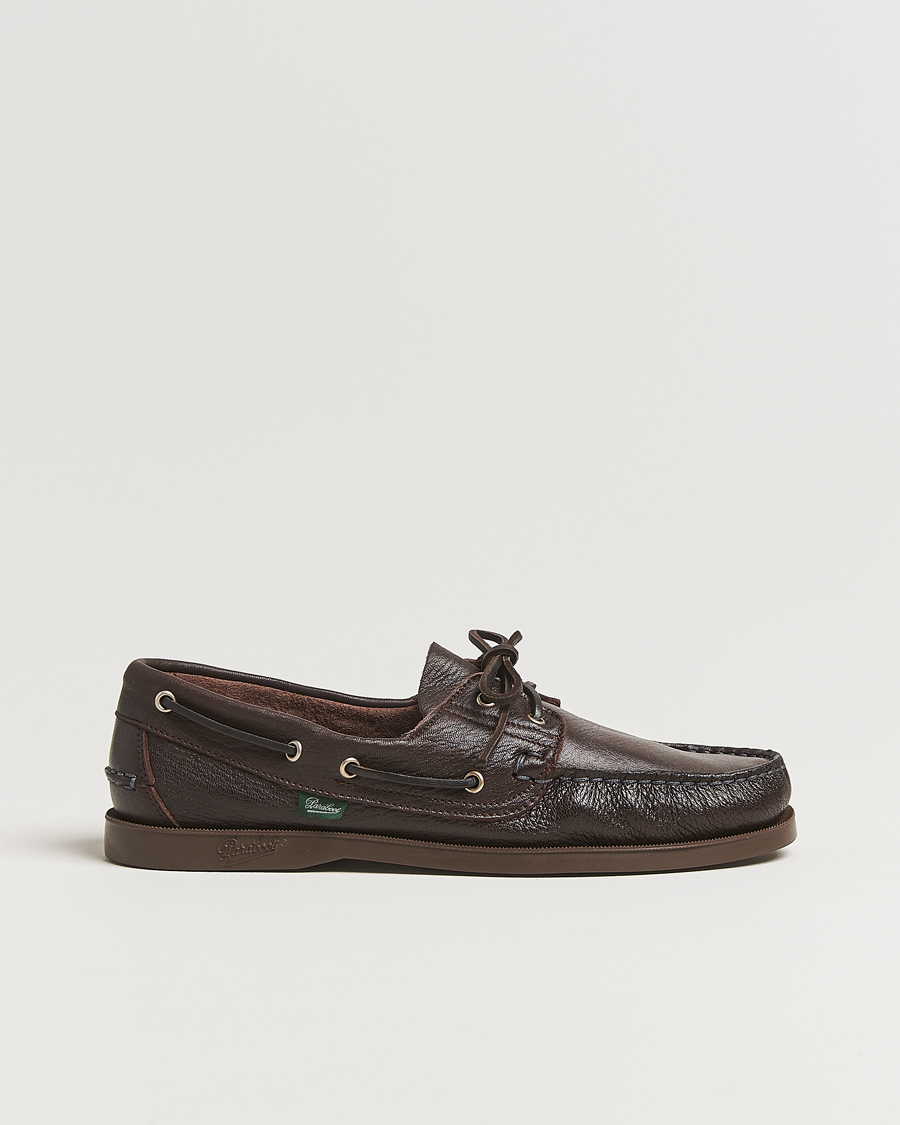 Herr | Seglarskor | Paraboot | Barth Boat Shoe Marron Deerskin