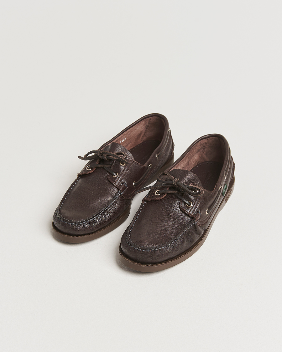 Herr | Seglarskor | Paraboot | Barth Boat Shoe Marron Deerskin