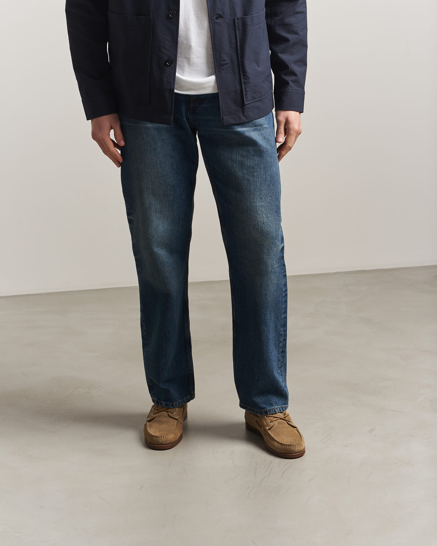 Herr | Seglarskor | Paraboot | Barth Boat Shoe Sand Suede