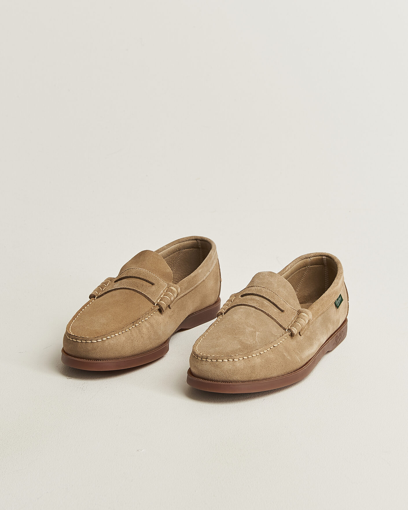Herr | Loafers | Paraboot | Coraux Moccasin Sand Suede