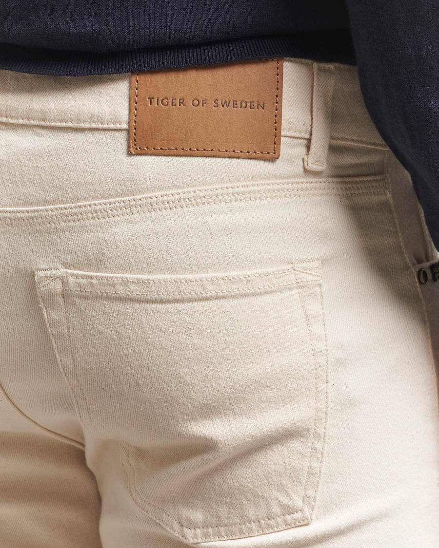 Herr | Byxor | Tiger of Sweden | Des Jeans Ecru