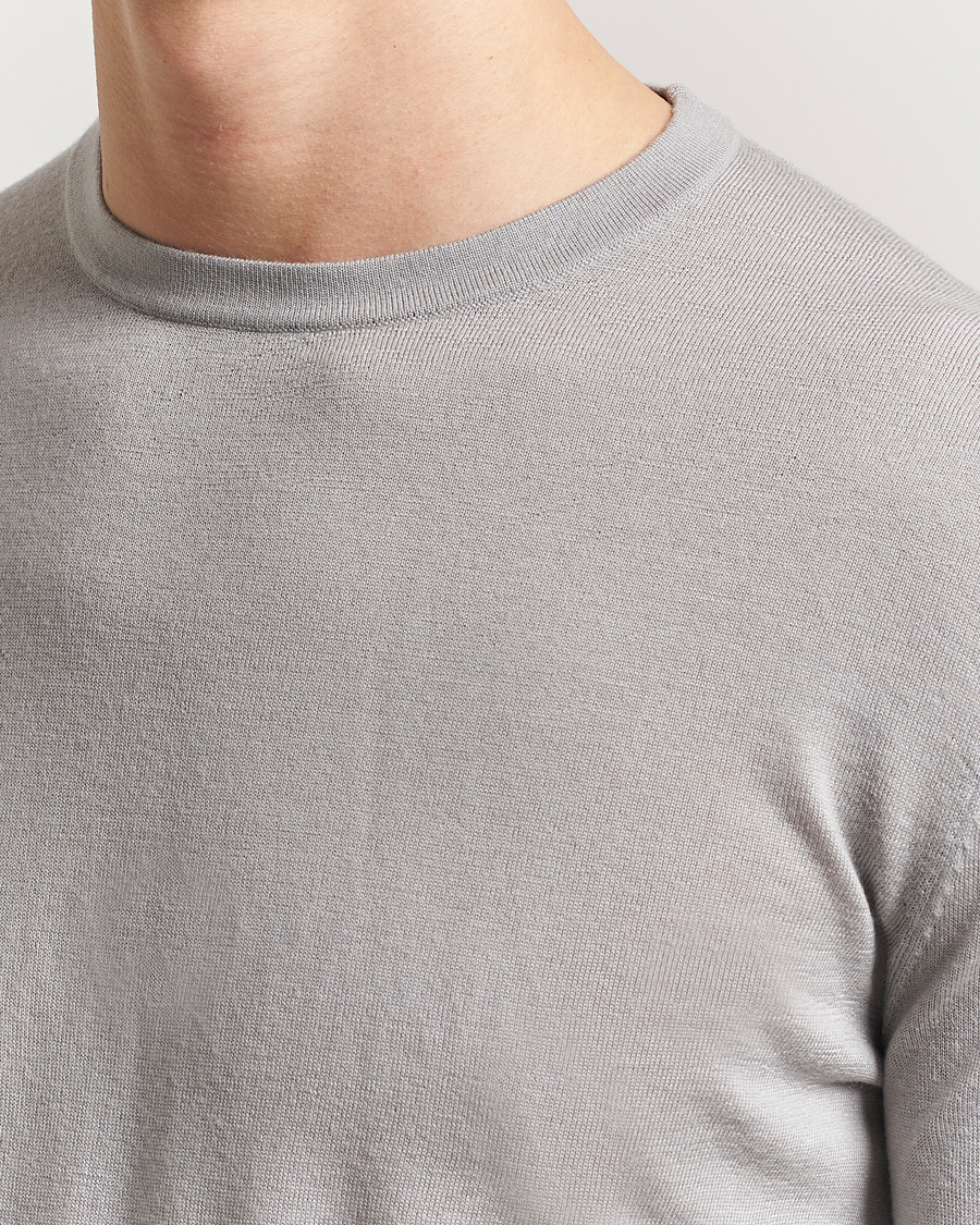 Herr | Tröjor | Tiger of Sweden | Connor Merino Sweater Granite