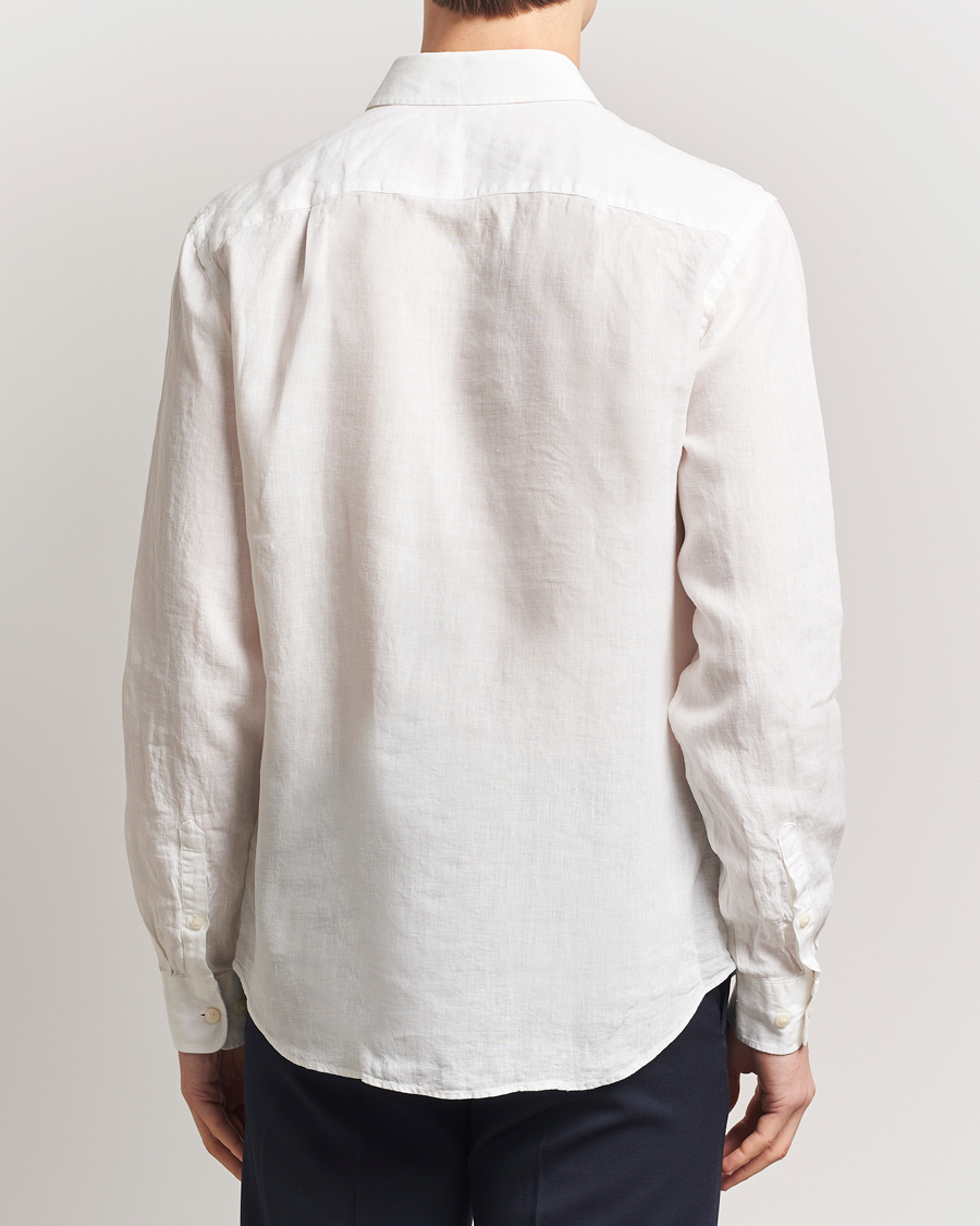 Herr | Skjortor | Tiger of Sweden | Spenser Linen Shirt Off White