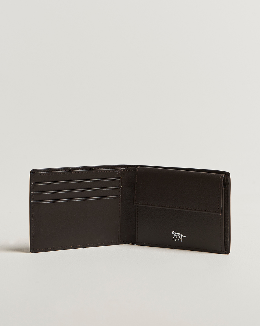 Herr | Plånböcker | Tiger of Sweden | Wivallius Leather Wallet Dark Brown
