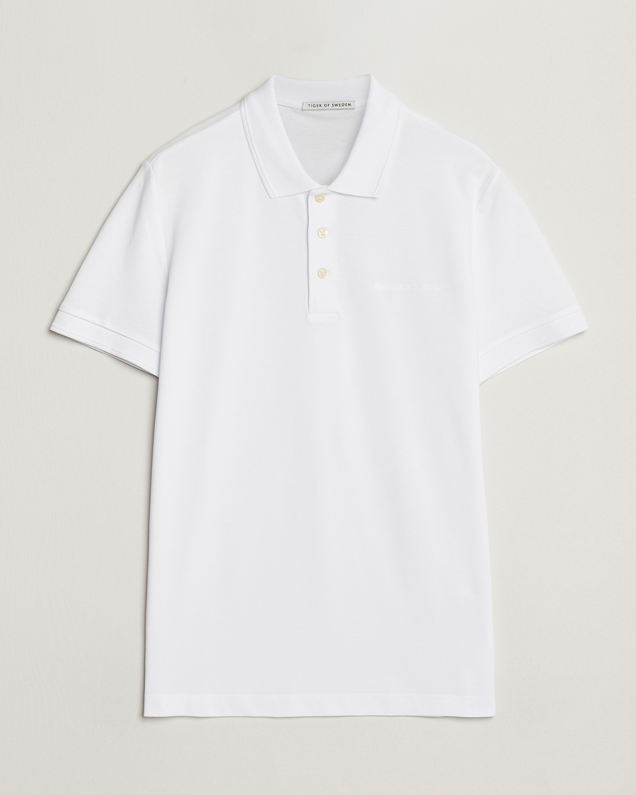 Herr | Pikéer | Tiger of Sweden | Darios Polo Pure White
