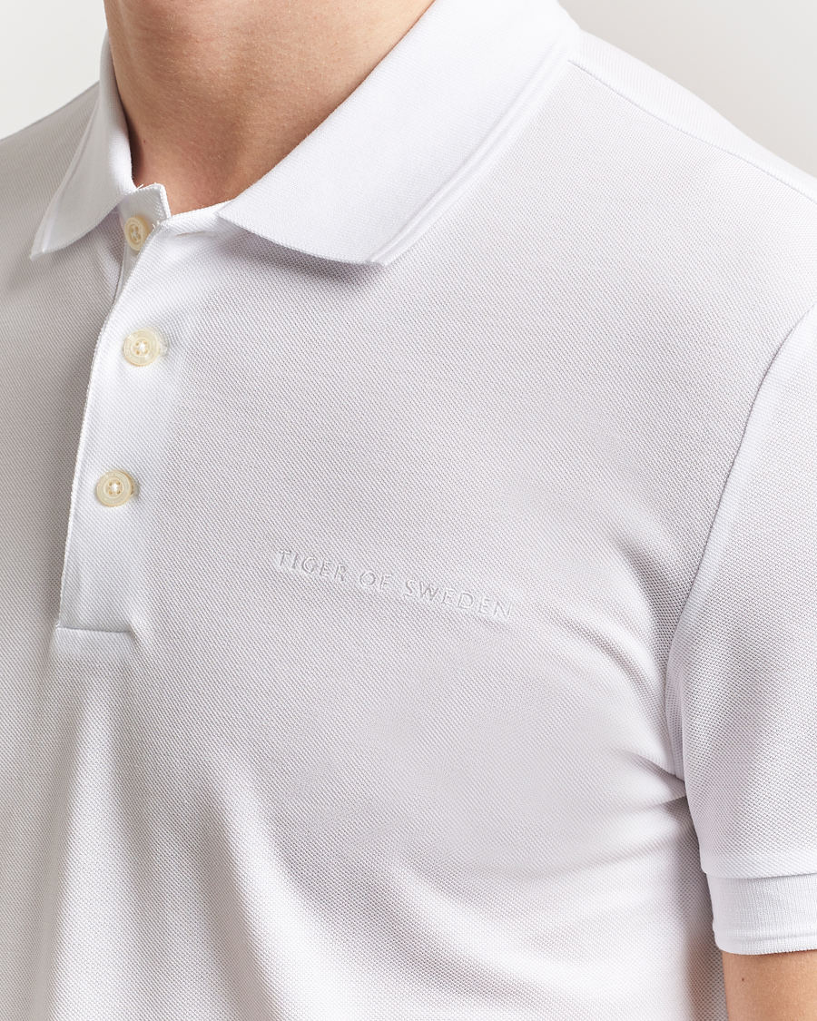 Herr | Pikéer | Tiger of Sweden | Darios Polo Pure White