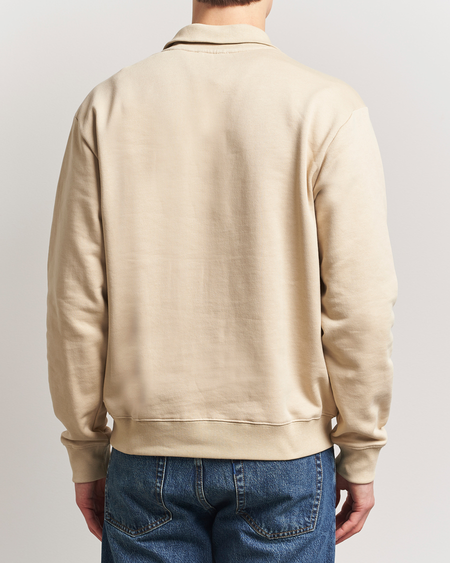 Herr | Tröjor | Tiger of Sweden | Marlon Half Zip Sweatshirt Practical Beige